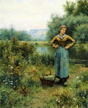 丹尼爾 李奇微爵士 Girl in a Landscape 丹尼爾 李奇微爵士 Girl in a Landscape